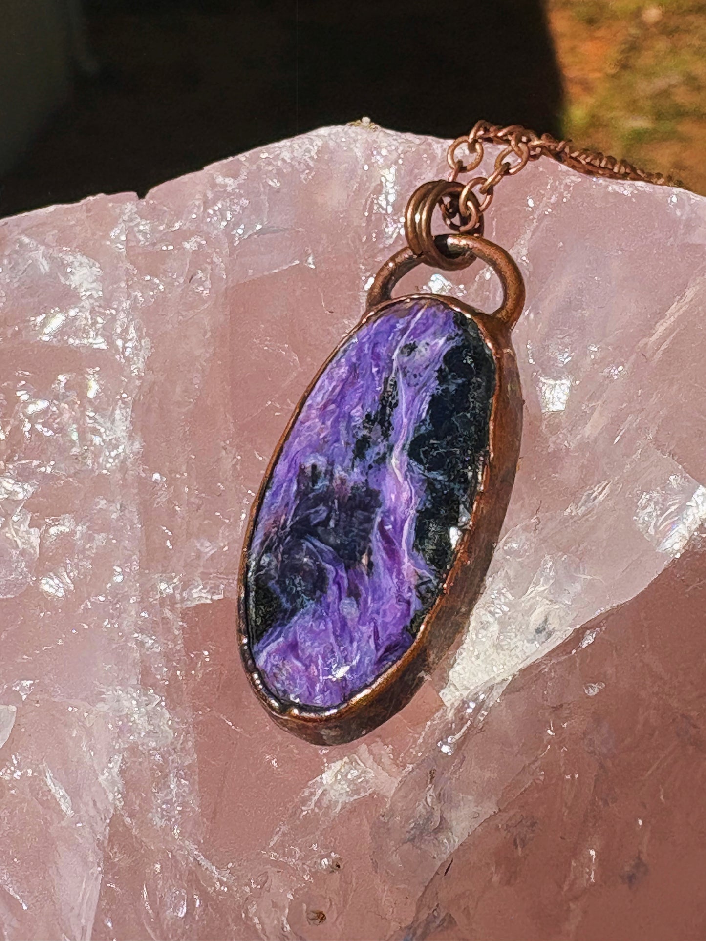 Charoite Pendant