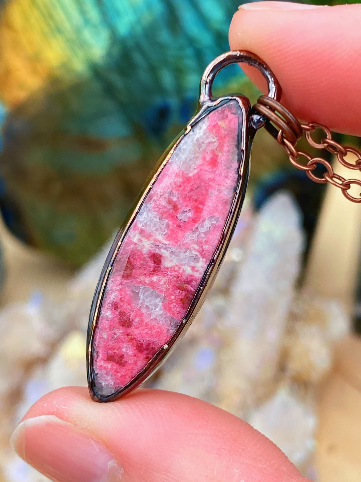 Thulite Pendant