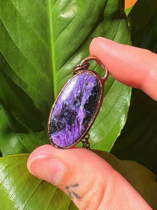 Charoite Pendant