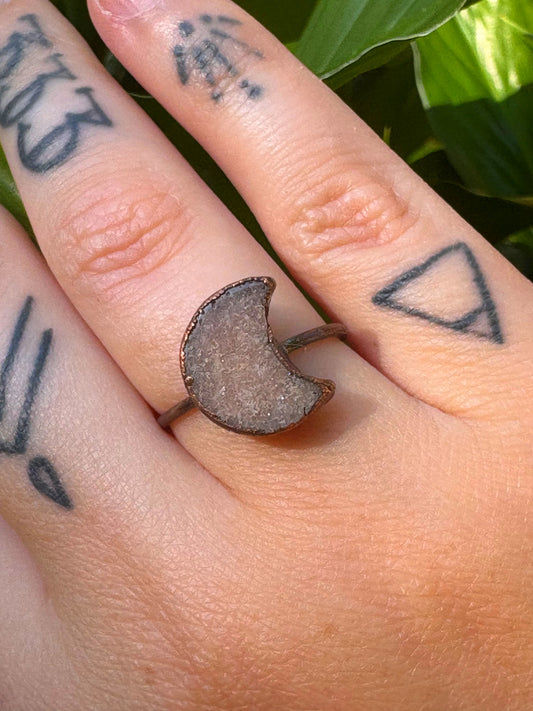 Pink Amethyst Ring