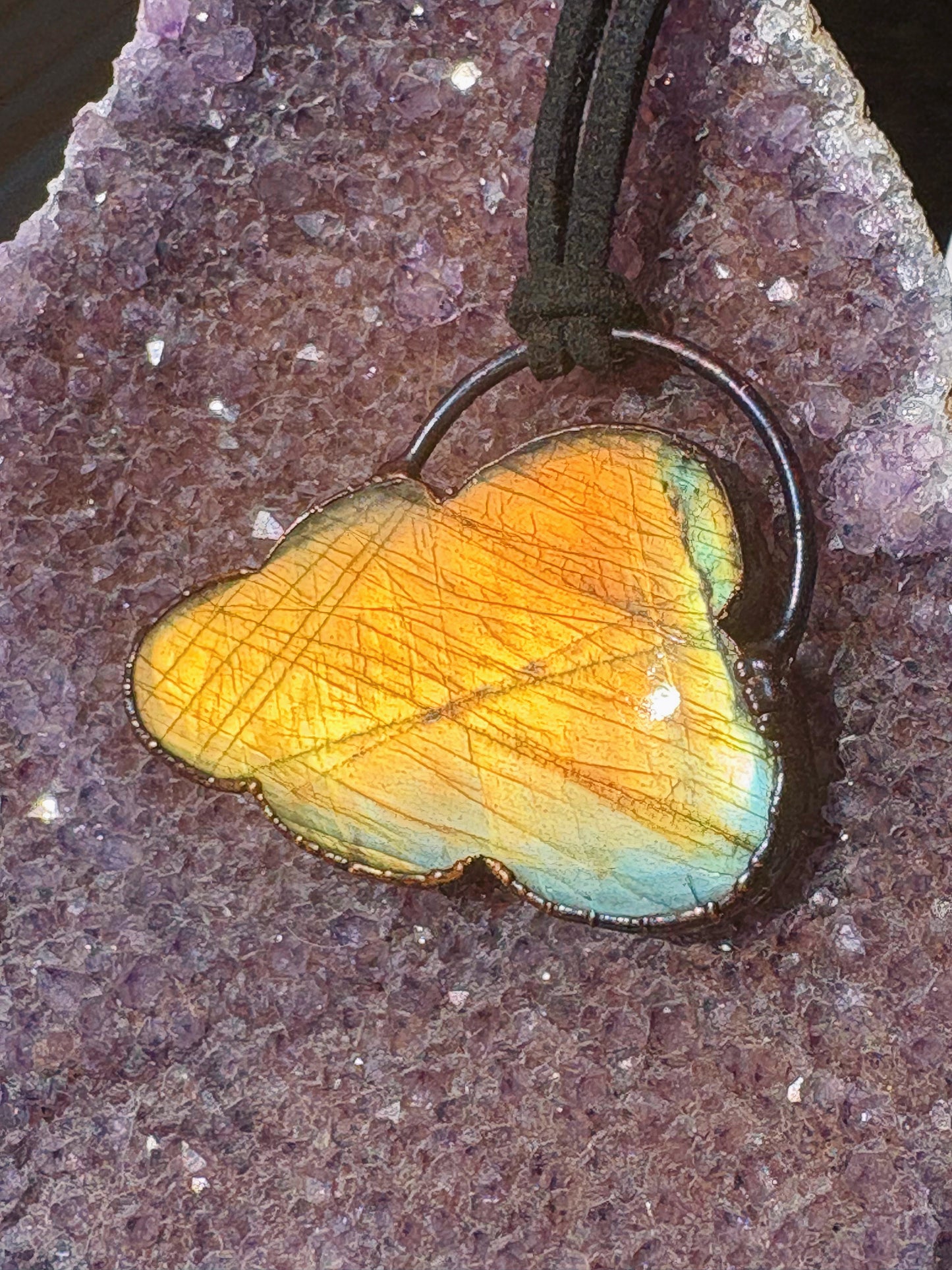 Labradorite Cloud Pendant