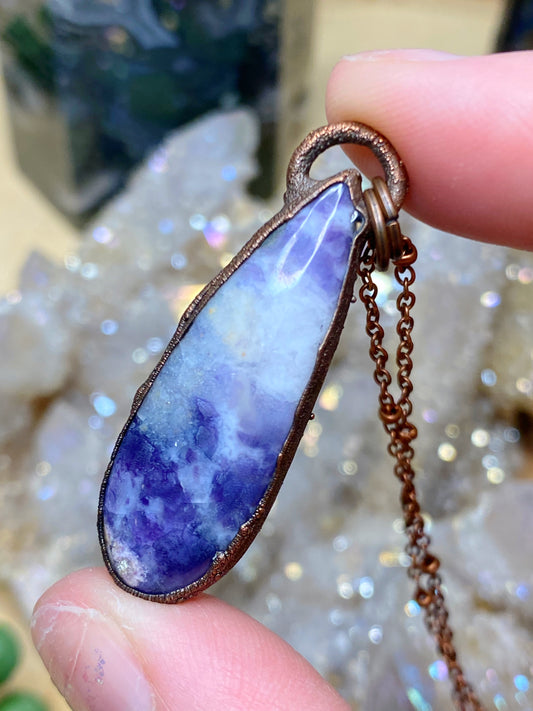 Purple Opal Pendant